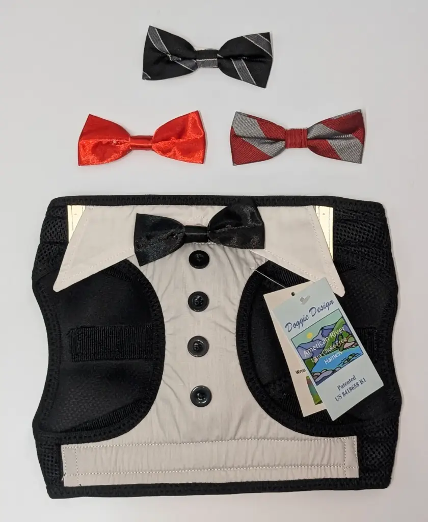 Tux Harness with 4 Bows
