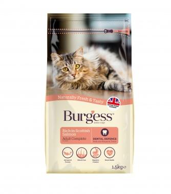 Burgess Cat Food - Scottish Salmon 10kg 