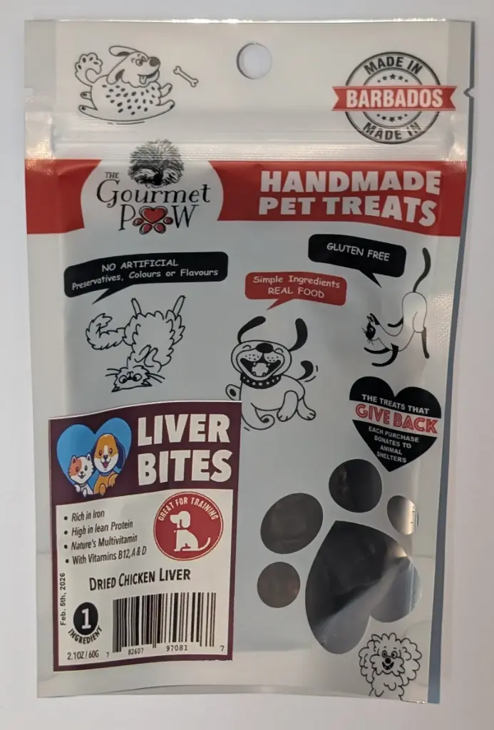 Gourmet Paw Bitty Bites - Liver Bites