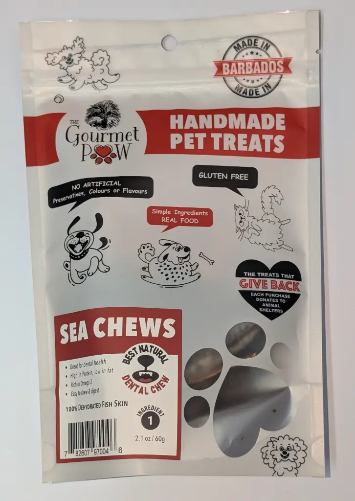 Gourmet Paw Dehydrated Treats - Sea Chews