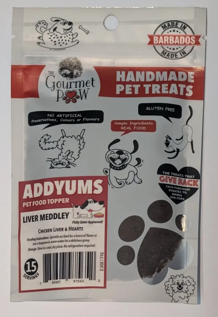 Gourmet Paw Dry Food Toppers - AddYums Liver Meddley