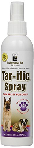 Professional Pet Products Tar-ific Skin Relief Pet Spray, 8-oz Bottle