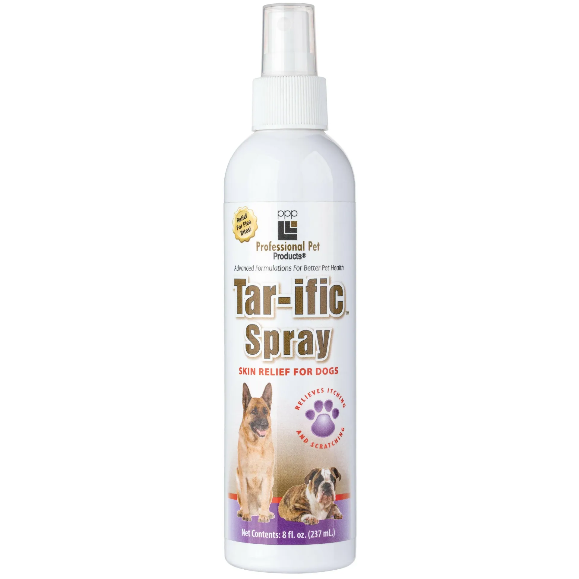Professional Pet Products Tar-ific Skin Relief Pet Spray, 8-oz Bottle