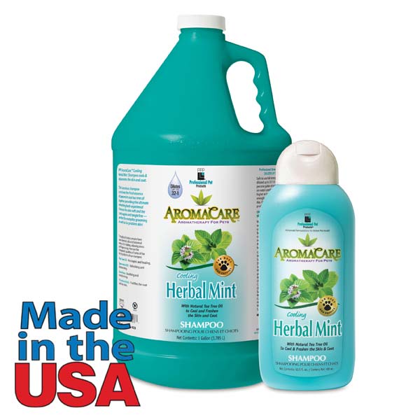 Professional Pet Products AromaCare Herbal Pet Shampoo - 13.5-oz