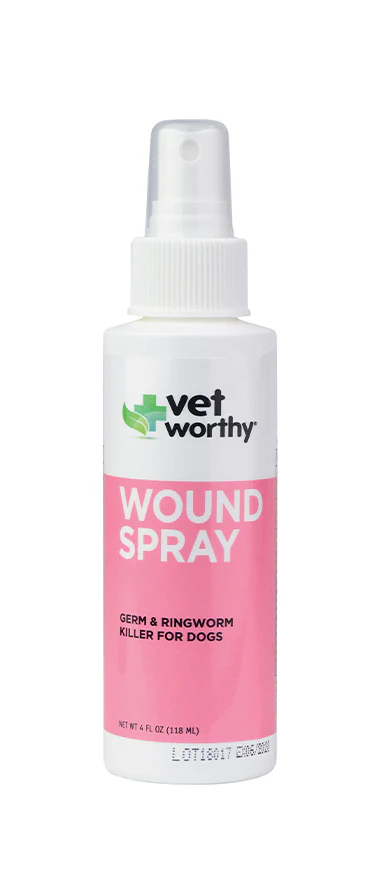 Vet Worthy Wound Spray - 4oz