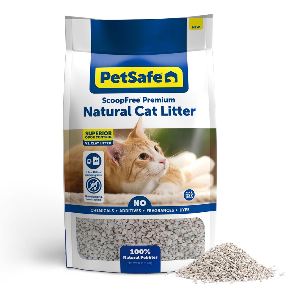 PetSafe ScoopFree Premium Natural Cat Litter - 8 Lb