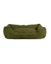 Body Glove Paintflower Kuddler Pet Bed with 100% Cotton Cover Large - Moss