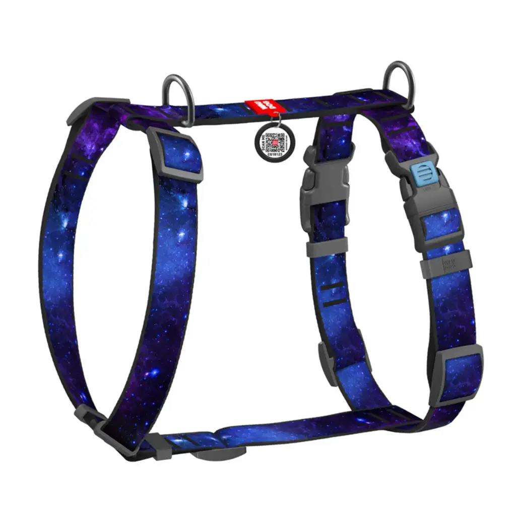 WauDog Nylon 'Nasa21' H-Harness Medium