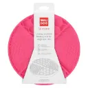 WauDog Silicone Licking and Slow Feeding Mat for Dogs and Cats Pink 211x211x30mm