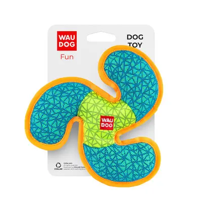 WauDog Fun Dog Toy- Propeller 21cm Blue