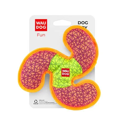 WauDog Fun Dog Toy- Propeller 21cm Pink