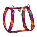 WauDog Nylon '3D Cubes' H-Harness Medium