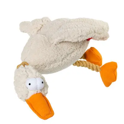 GiGwi Catch & Fetch Duck with Squeaker Dog Toy 36cm