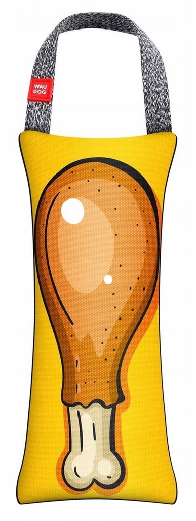 WauDog Fun With Squeaker "Chicken Drumstick" Small