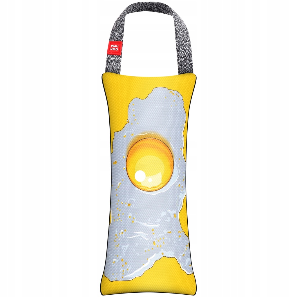 WauDog Fun With Squeaker "Fried Egg" Small