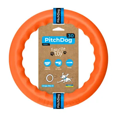 PitchDog30 Fetch Ring 28cm Orange