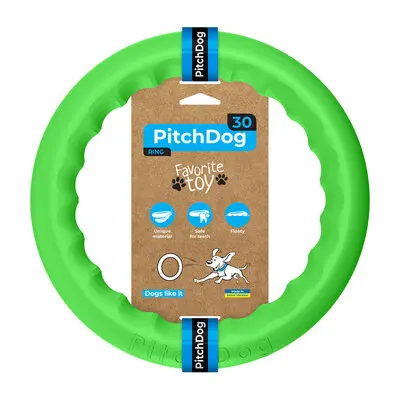 PitchDog30 Fetch Ring 28cm Green