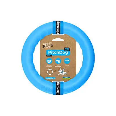 PitchDog20 Fetch Ring 20cm Blue