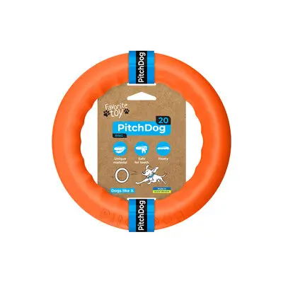 PitchDog20 Fetch Ring 20cm Orange