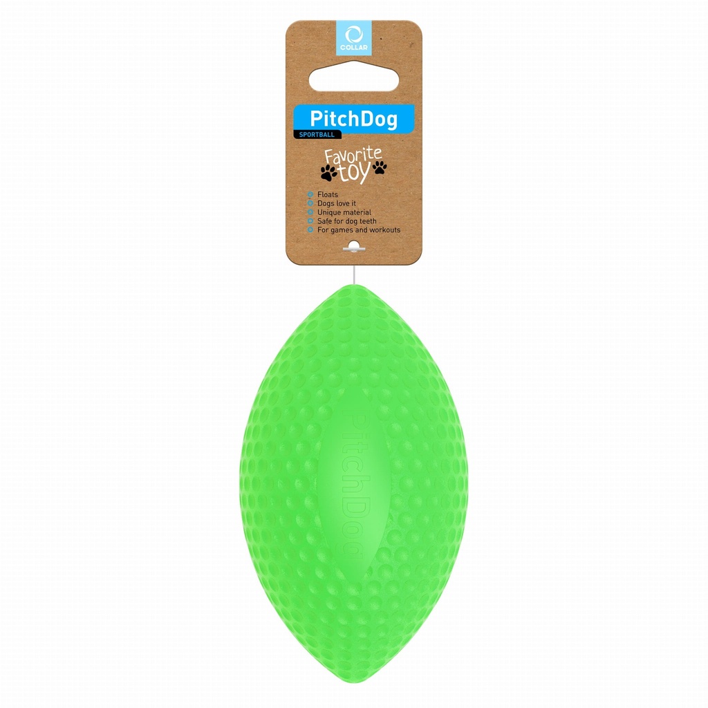 Collar PitchDog - Game Ball Green