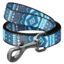 WauDog Nylon 'Etno Blue' Leash XSmall 122cm