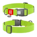 WauDog Waterproof Dog Collar XXLarge Light Green 46-70cm