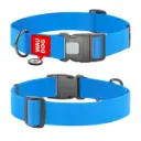 WauDog Waterproof Dog Collar XXLarge Blue 46-70cm