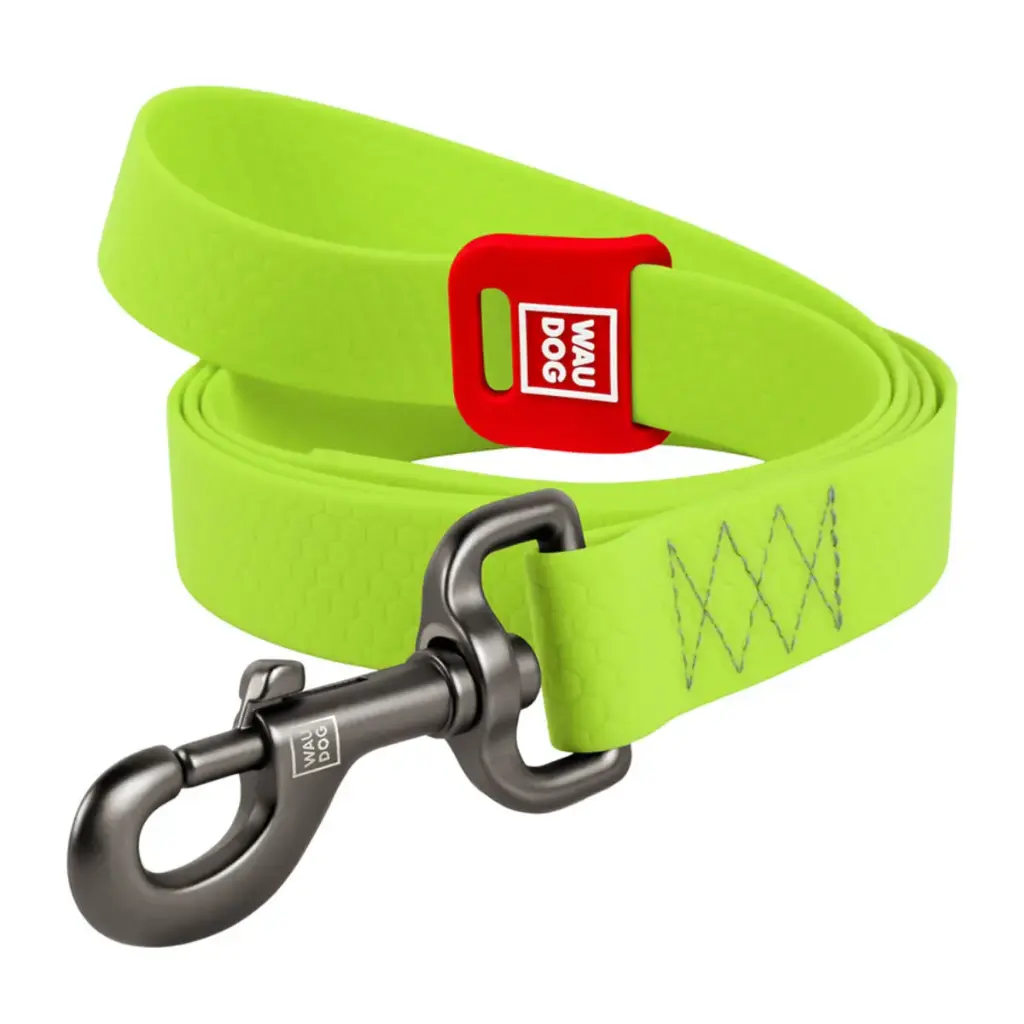 WauDog Waterproof Dog Leash Small Light Green 305cm