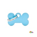 Basic Aluminium - Small Light Blue Bone