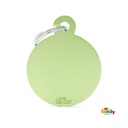 Basic Aluminium - Big Green Circle