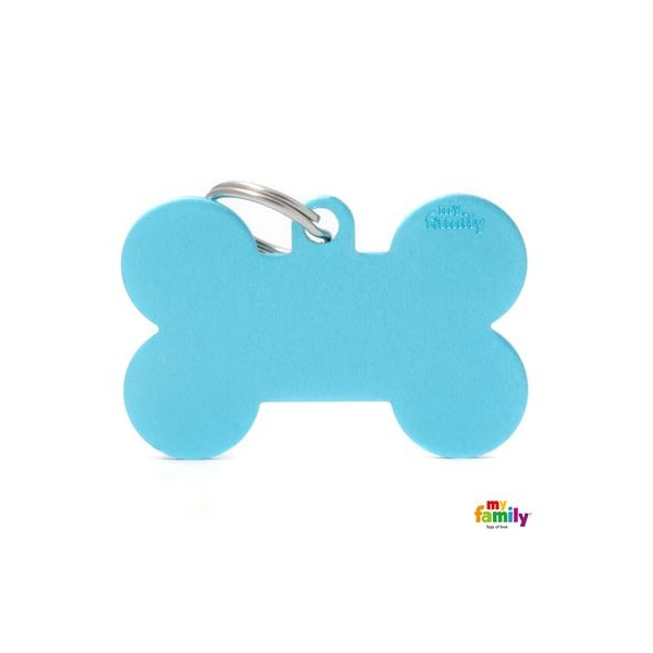 Basic Aluminium - XL Light Blue Bone