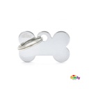 Basic Brass - Small Chrome Bone
