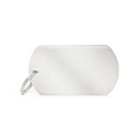 Basic Brass - Big Chrome Military Tag