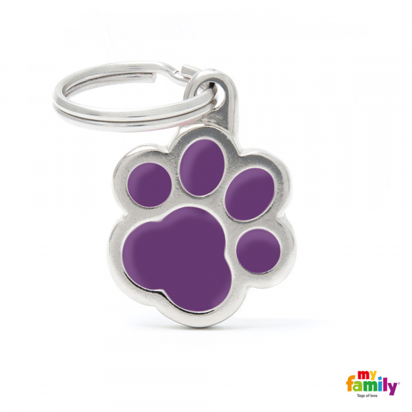 Classic - Small Purple Paw