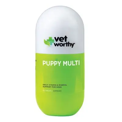 Vet Worthy Puppy Multivitamin - 60 Chews