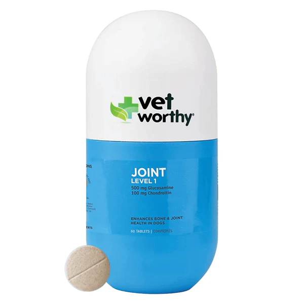 Vet Worthy Joint Support - Level 1 - 90 Tablets