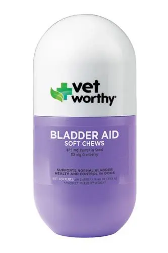 Vet Worthy Dog Bladder Aid - 60 Chews