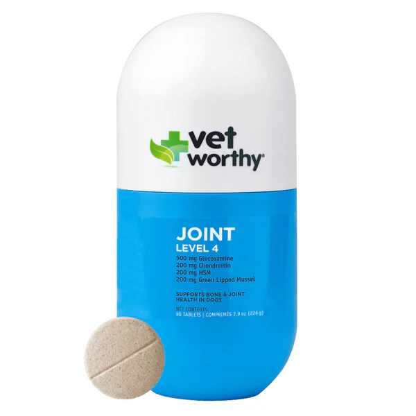 Vet Worthy Joint Support Max - 90 Tablets