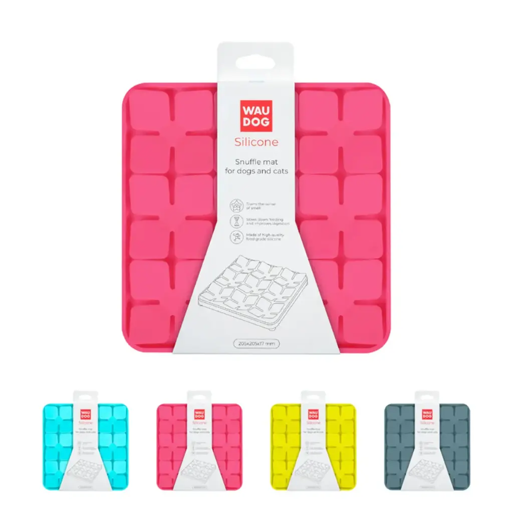 WAUDOG Silicone Snuffle mat, 205x205х17 mm, pink