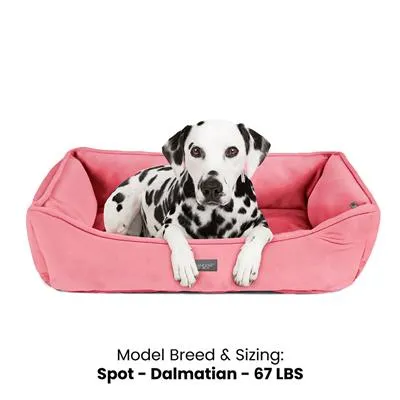 Nandog Micro-Plush Reversible Dog Bed - Pink - 30"