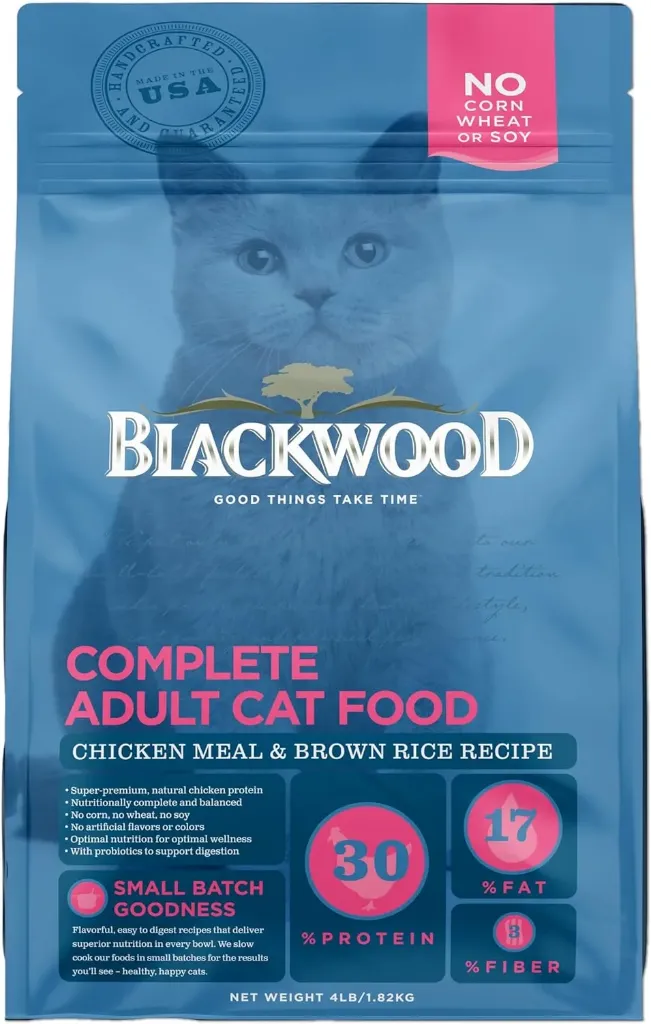 Blackwood - 14lb Adult Cat - Chicken & Rice