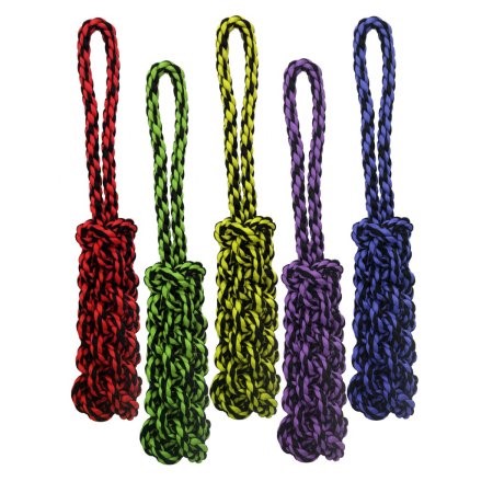 Nuts for Knots Rope Tug with Braided Stick