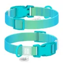 WauDog Recycled Collar Light Blue Gradient Large