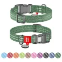 WauDog Recycled Cotton Collar Green Large