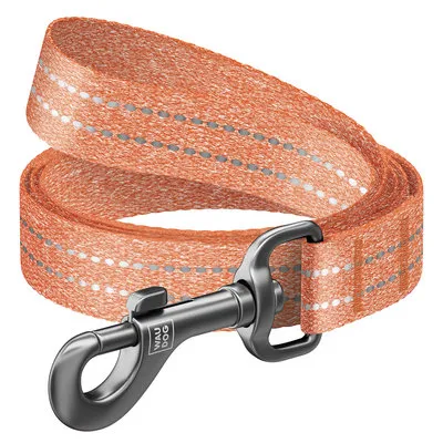 WauDog Recycled Cotton Leash Orange L-XXL
