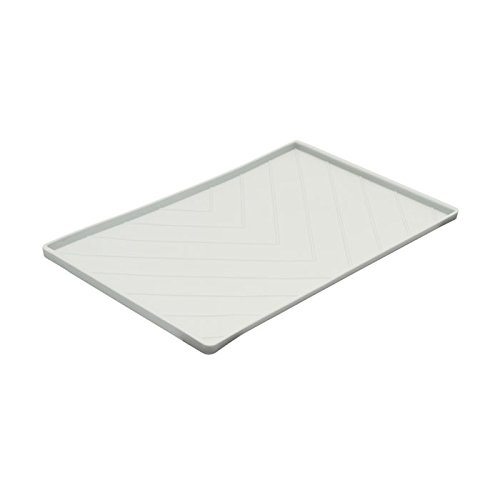 Messy Mutts - Silicone Food Mat - Light Grey - 20"x12"