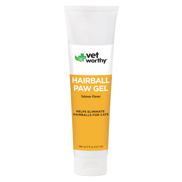 Vet Worthy Hairball Paw Gel Feline 5oz