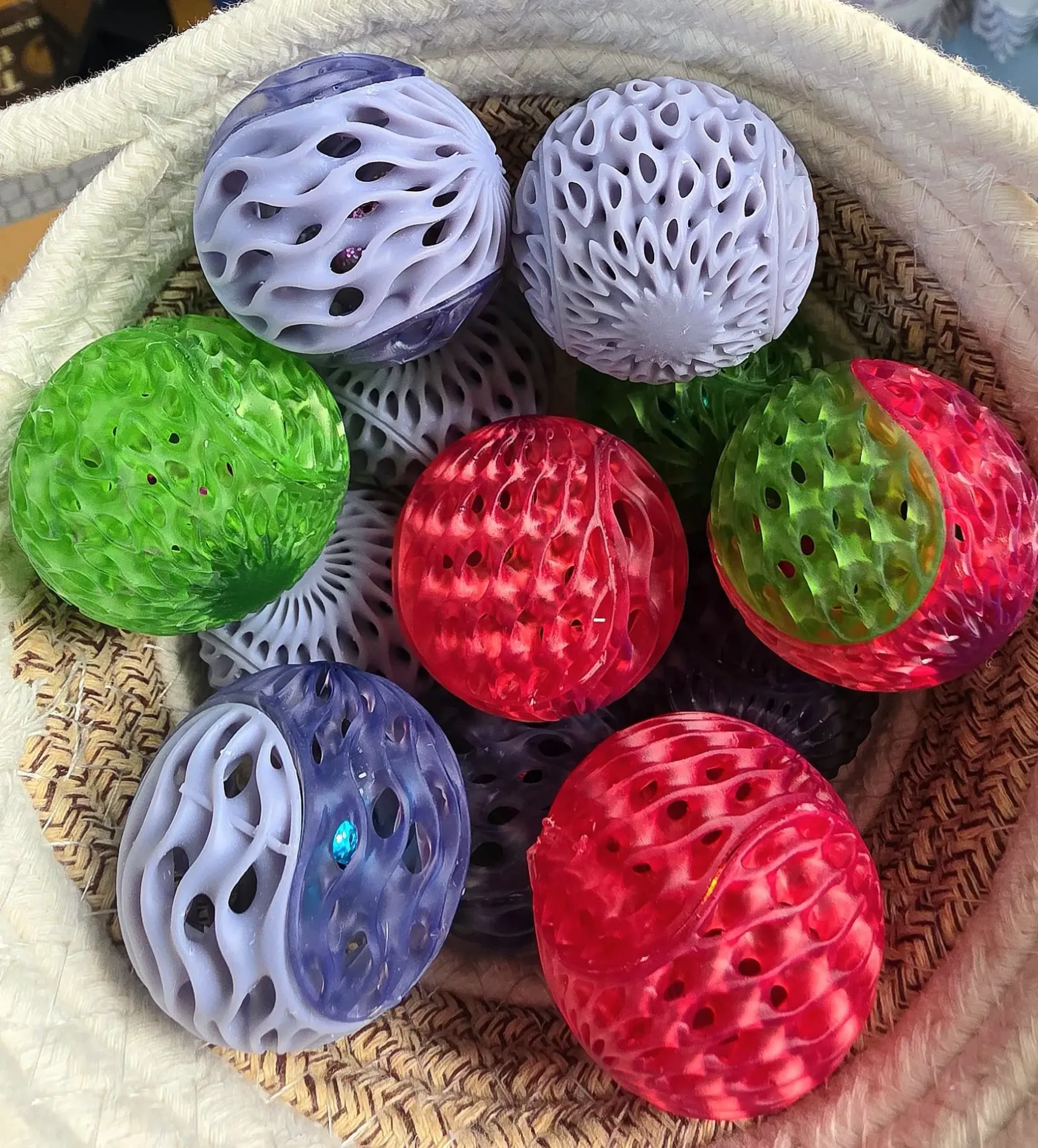 3D Printed Cat Ball with Bell