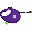 WAUDOG Retractable dog leash, S, 12kg, Purple