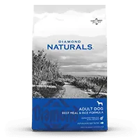 [F-1007] Diamond Naturals Beef & Rice 18.1kg